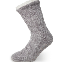 Aldi  Ladies Grey Chenille Socks 4-8