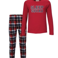 Aldi  Lily & Dan Kids Red/Blue Pyjamas