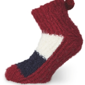 Ladies Red Snuggle Socks 4-8 £2.99
