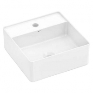 Wickes Platinum 1 Tap Hole Square Countertop Bathroom Basin  £105.00