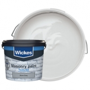 Wickes Masonry Textured Storm Grey 5L £16.00