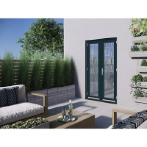 Jeld-wen Bedgebury Hardwood French Doors Grey Finish - 4ft £900.00