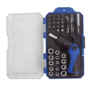 Wickes 46 Piece Ratchet Screwdriver Set £12.00