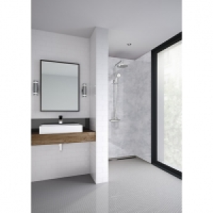 Mermaid Elite Caliza Tongue & Groove Single Shower Panel 242 £350.00