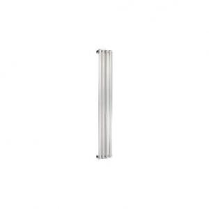 Wickes Haven Flat Panel Vertical Designer Radiator - Chrome  &pound;293.00