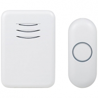 Wickes  Byron DBY-22311 150m Wireless Doorbell with Portable Chime