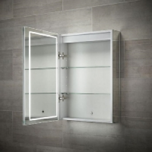 Wickes Adelaide Diffused LED Single Door Bathroom Mirror Cab £359.00