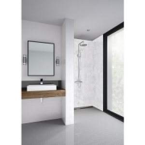 Mermaid Elite Padova Post Form Single Shower Panel - 2420 x  £350.00