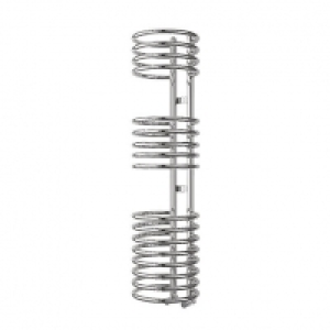 Wickes  Wickes Revolve Circular Designer Towel Radiator - Chrome 120