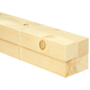Wickes Whitewood PSE Timber - 34 x 34 x 2400mm - Pack of 4 £17.43