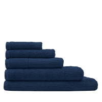 Debenhams Sheridan Dark Blue Living Textures Towels