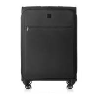 Debenhams Tripp Black Full Circle medium 4-wheel suitcase