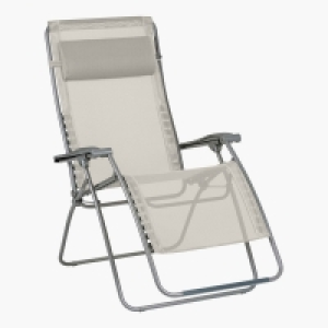 Lafuma RSXA XL Clip Recliner Garden Chair, Seigle (LFM2040) £190.00