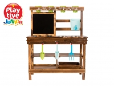 Lidl  Playtive Junior Wooden Mud Kitchen