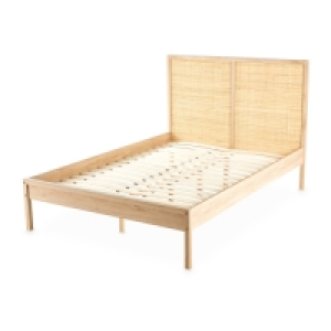 Kirkton House Rattan King Size Bed
