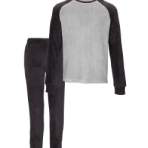 Mens Black/Grey Loungewear Set