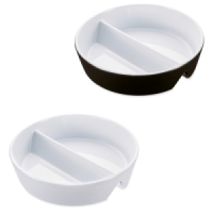 Round Divided Serving Dish