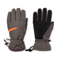 Aldi  Avenue Black/Orange Ski Gloves