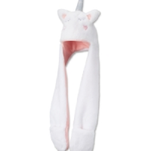Kids Unicorn Hooded Scarf £2.99