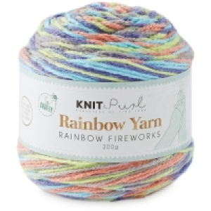So Crafty Fireworks Rainbow Yarn