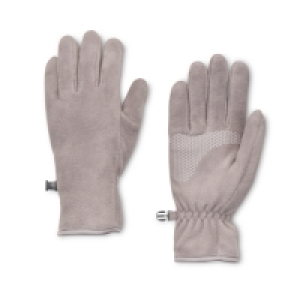 Crane Grey Fleece Gloves