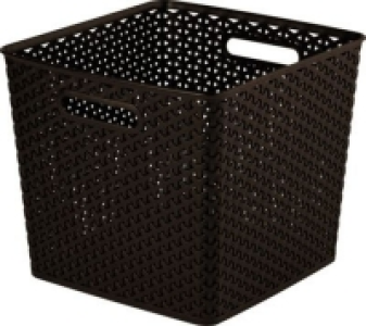 25L Curver My Style Rattan Basket - Dark Brown £4.99