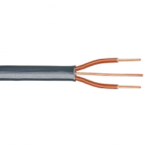 Twin & Earth Cable (brown cores) 1.5mm² 6242Y Grey 10m £7.80