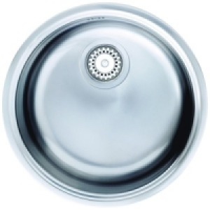 Wickes Single Round Bowl Kitchen Sink Pack Stainless Steel £152.00