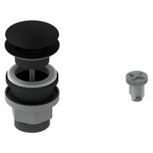 Wickes Click And Freeflow 2 Part Basin Waste - Matt Black £22.00