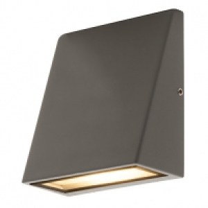 Luceco LED Grey Exterior Wedge Wall Light - 3W &pound;17.00