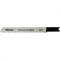 Wickes  Wickes Universal Shank Fine Cut Jigsaw Blade For Wood - Pack
