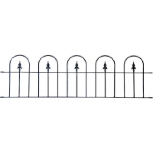 Wickes Kensington Metal Wall Railing - 510 x 1830mm £65.00