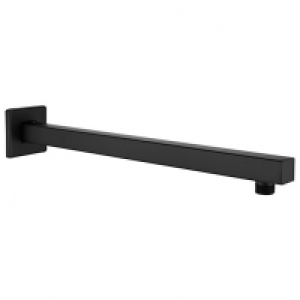 Bristan Square Wall Mounted Black Shower Arm - 400mm £40.00