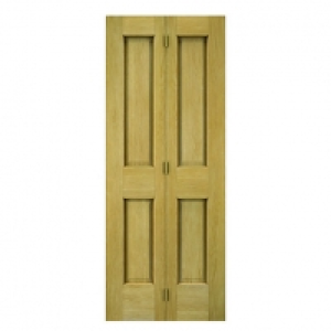 Wickes  Wickes Cobham Oak 4 Panel Internal Bi-fold Door - 1981mm x 7