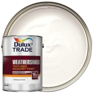 Dulux Trade Weathershield Textured Masonry Paint - Brilliant £30.00