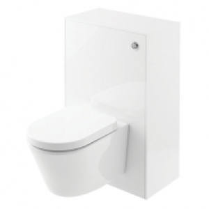 Wickes Eli White Gloss Wall Hung Toilet Unit - 600 mm £203.00