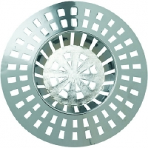 Wickes Chrome Sink & Bath Strainer &pound;1.20