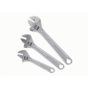 Wickes Assorted 3 Piece Adjustable Wrench Set £9.00