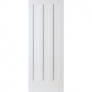 Wickes  Jeld-Wen Aston White MDF 3 Panel Internal Door - 1981mm x 83