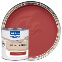 Wickes  Wickes Trade Metal Primer Red Oxide 1L
