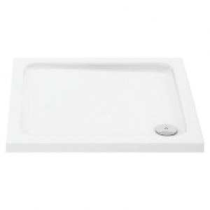 Wickes 45mm Cast Stone Square Shower Tray - 800 X 800mm £115.00