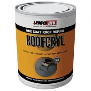 Ikopro Roofcryl One Coat Acrylic Based Roof Repair - Grey 1k