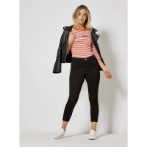 Dorothy Perkins Petite Black Frankie Jeans