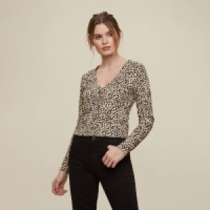 Dorothy Perkins Multi Colour Animal Print Top