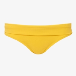 J By Jasper Conran Yellow Plain Fold Bikini Bottoms