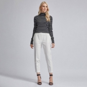 Dorothy Perkins Ivory Ankle Grazer Trousers
