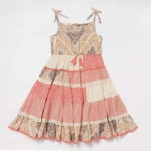 Mantaray Multicoloured Patchwork Print Dress