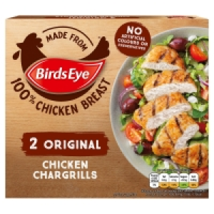 Birds Eye 2 Original Chicken Chargrills 170g £1.65