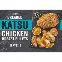 Iceland  Iceland Breaded Katsu Chicken Breast Fillets 400g