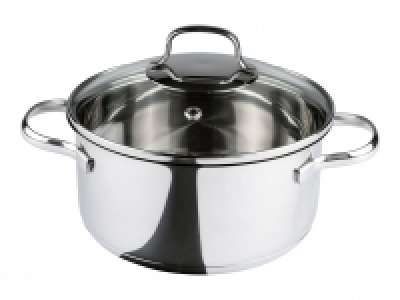 Ernesto 20cm Stainless Steel Stock Pot £11.99